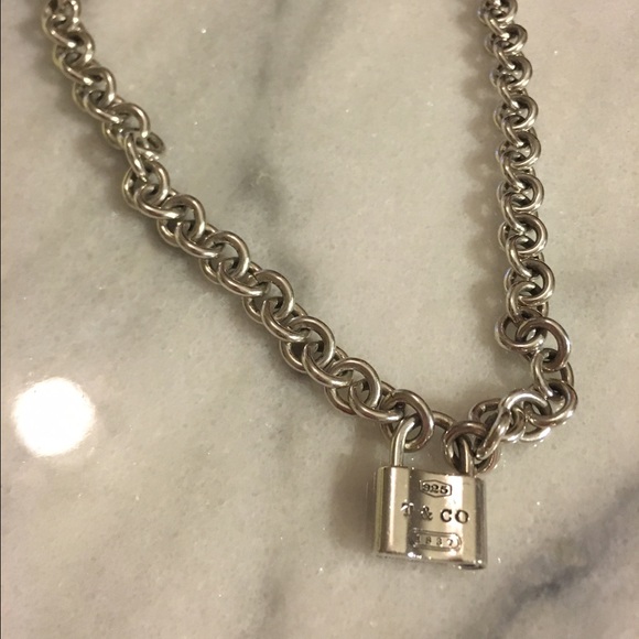 Sold on Ⓜ️ Authentic Tiffany & co lock necklace - Picture 3 of 3