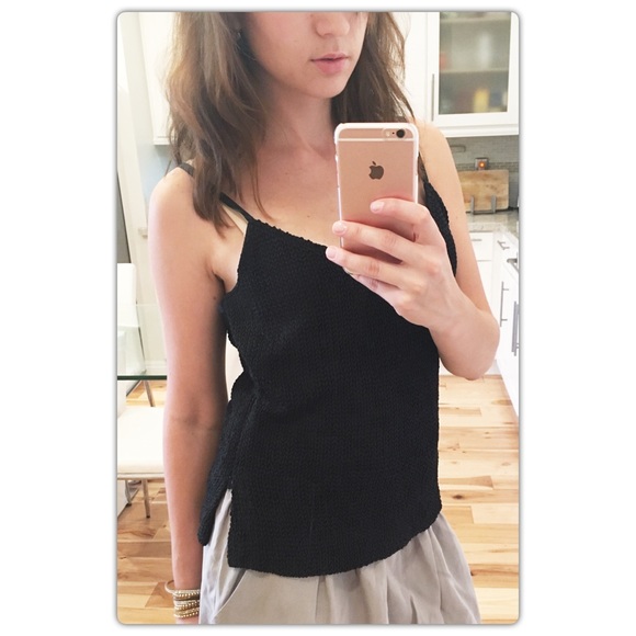 Closing 2day! 🎉 Free People | Black Knit Tank Top