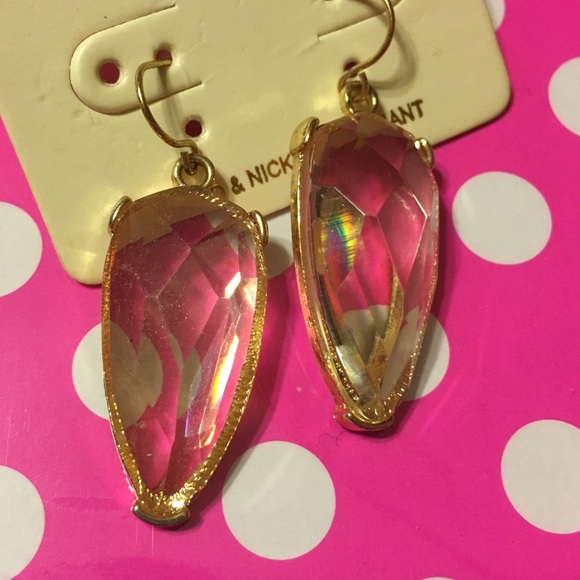 Clear Small Kendra Scott Inspired Earrings