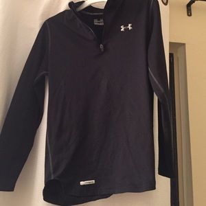 Under Armor fitted zip up SZ Med