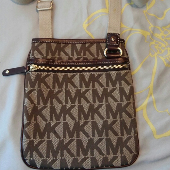 Michael Kors canvas cross body