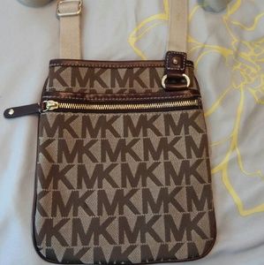 Michael Kors canvas cross body