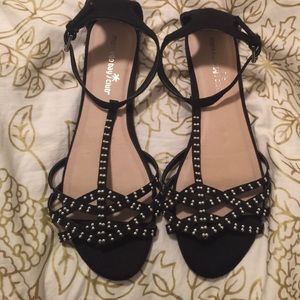 Studded flats/sandals