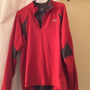 Mens north face flight series pull over SZ Med