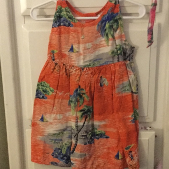 Tropical summer dress
