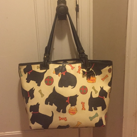 Dooney and Bourke Scottie Dog tote