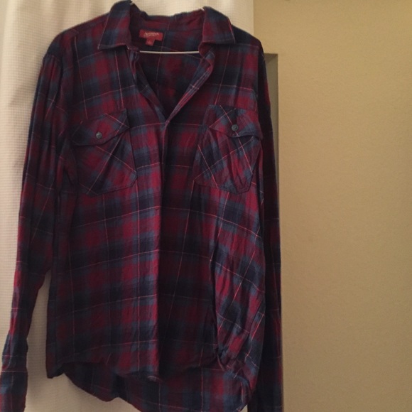 SZ L long sleeve flannel