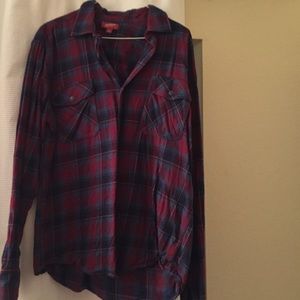 SZ L long sleeve flannel