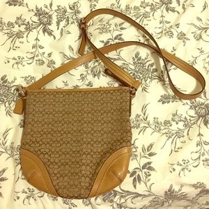 Vintage Coach Cross Body Bag