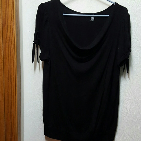 Black dress top