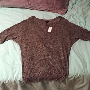 Express Heather Grey Sweater