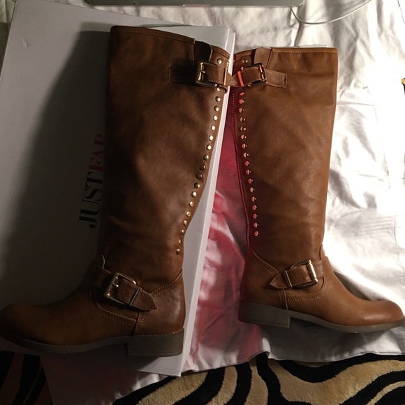 Just fab studded boots adorable fall 2016