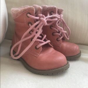Pink Boots Size 5