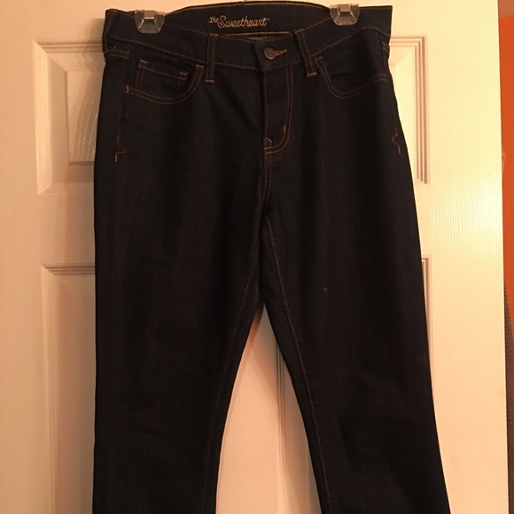 Dark blue skinny jeans