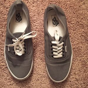 Grey vans SZ 10.5