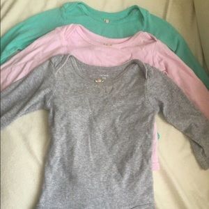 3-piece Long Sleeve Onesies