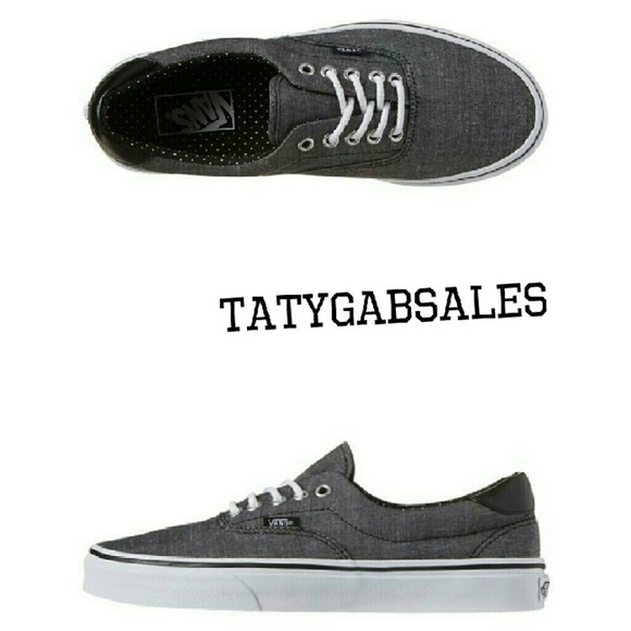 *SOLD* Vans Era 59 (Chambray) Black/Polka Dots - Picture 2 of 4