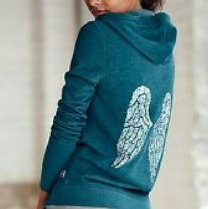Victoria's Secret classic zip hoodie small