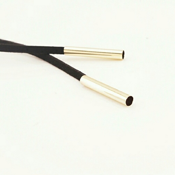 Vegan Suede Wrap Tie Choker - Picture 3 of 3