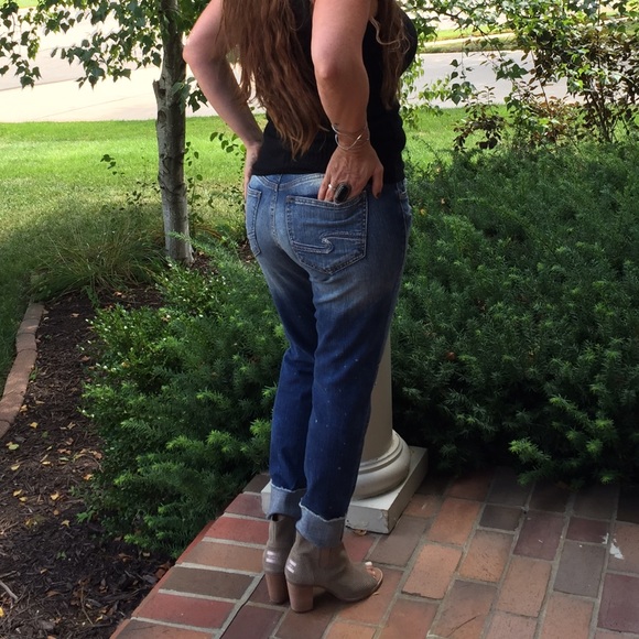 Girlfriend Silver Jeans - Picture 4 of 4