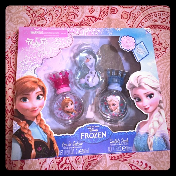 Disney Frozen Eau de Toilette and bubble bath set