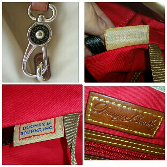 Dooney & Bourke Nylon Hobo with Logo Lock & Acc - Picture 4 of 4