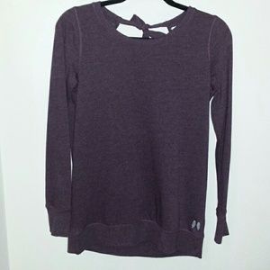 Victoria's Secret open back fleece tunic XS