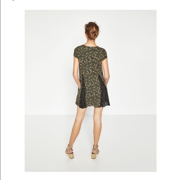 [NWT] SOLD OUT Zara Patchwork Romper - Picture 3 of 4