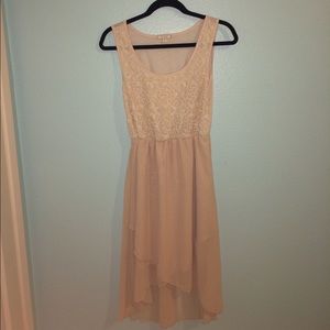 PLEIONE HIGH LOW DRESS// S
