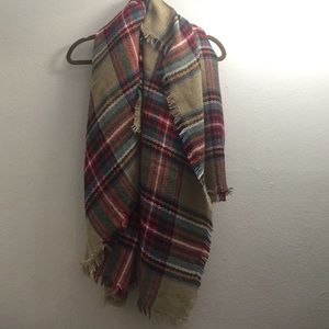 Multi-color Blanket scarf