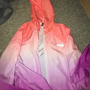 Fila sport rain jacket