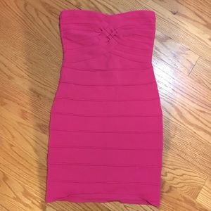 Wow Couture pink bandage dress