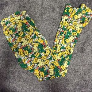*Unicorn/Rare* Lularoe Sushi/Pokemon leggings OS
