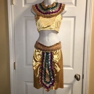 Sexy Egyptian Halloween Costume~w/ Sequins ~Adult