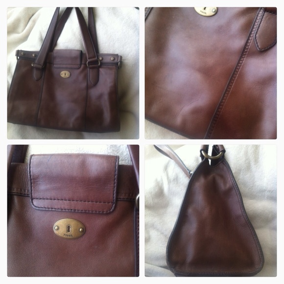 FOSSIL Vintage Revival (VRV) Flap Satchel - Picture 3 of 8
