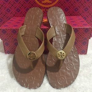❌SOLD❌ TORY BURCH THORA TUMBLED LEATHER SANDALS