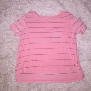 Pink crop top American eagle