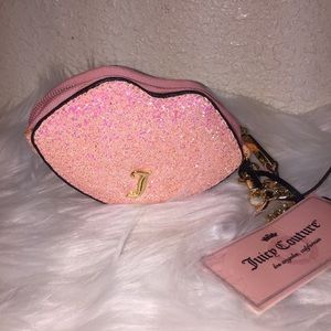 Juicy Couture lips coin purse