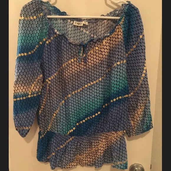 Dotted blouse