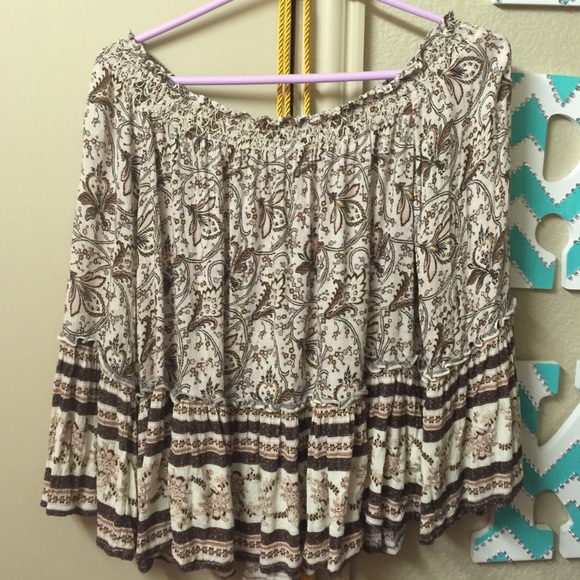 Off the shoulder top