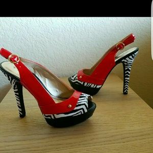 High heels shoes