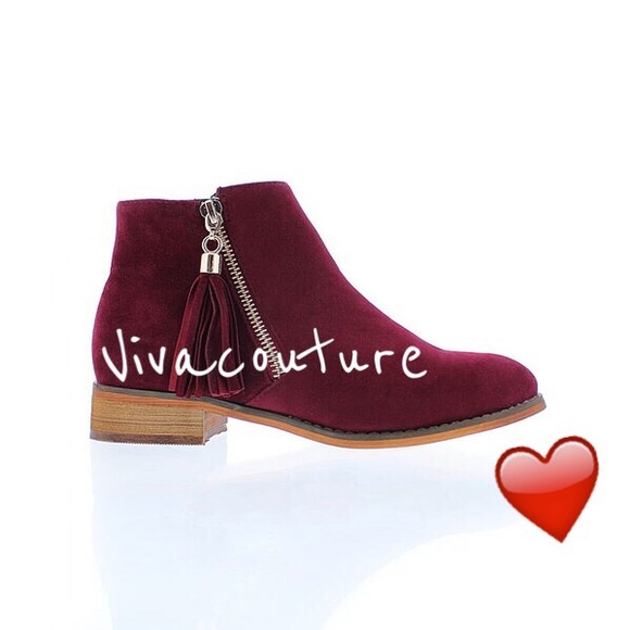 Suede Chic Fringe Bootie - Picture 3 of 3