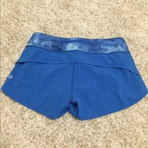 Lululemon speed short. Size 4. Perfect condition
