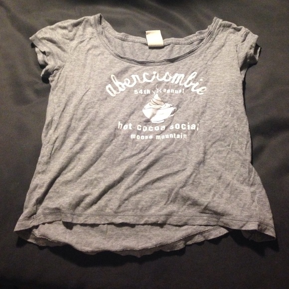Abercrombie grey top