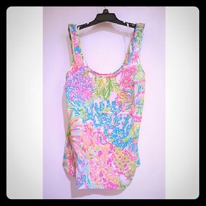 Lilly Pulitzer Cosmos sleeveless top