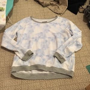 AEO cloud print sweatshirt