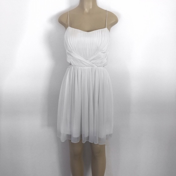HAILEY LOGAN // White Cutout Formal Dress