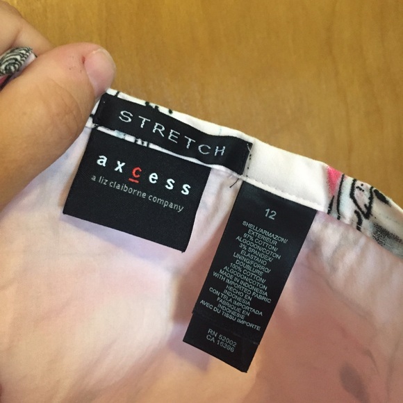 LAST CHANCE! Pink vintage beach scene skirt - Picture 4 of 4