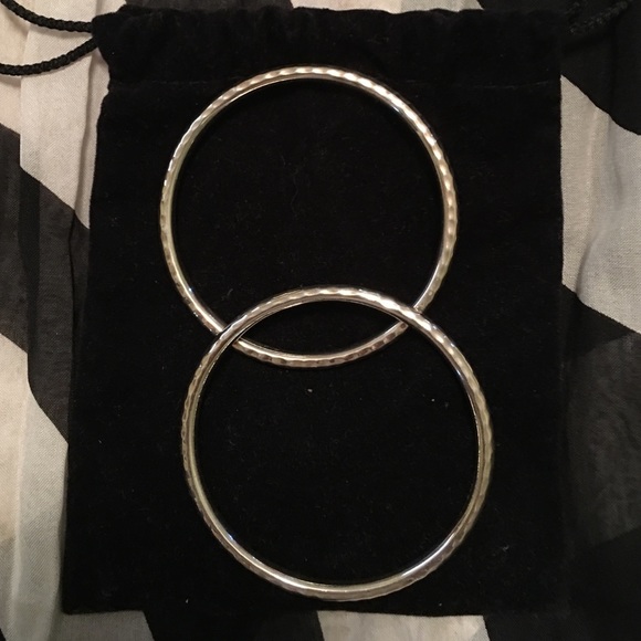 Silpada hammered bangles