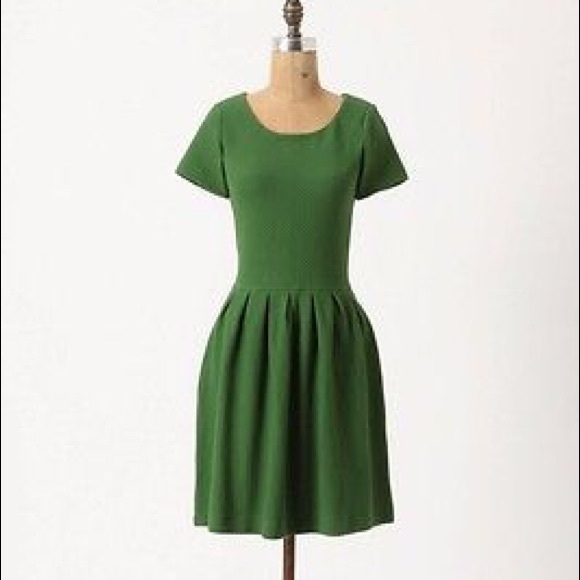 Anthropologie Ganni Basket Weave Dress